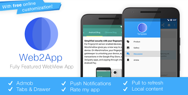 WordPress App erstellen mit Web2App